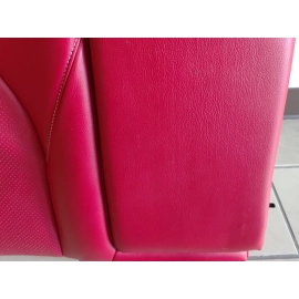 2018 Toyota Camry Rear Passenger Side Upper Back Seat w/Armrest Leather Red OEM