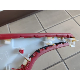 2018-2024 Toyota Camry Front Left Driver Door Armrest Panel Leather Red OEM