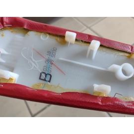 2018-2024 Toyota Camry Rear Left Driver Door Armrest Panel Leather Red OEM