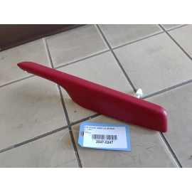 2018-2024 Toyota Camry Rear Left Driver Door Armrest Panel Leather Red OEM