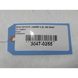 2019-2020 Toyota Camry Rear Overhead Roof Dome Light Lamp W/O  Wire Harness OEM