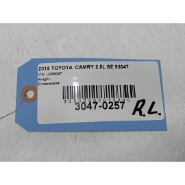 2018 TOYOTA CAMRY REAR LEFT DRIVER SIDE SEATBELT SEAT BELT BUCKLE OEM
