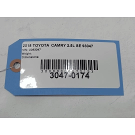 2018 - 2025 TOYOTA CAMRY 2.5L ENGINE COOLANT WATER BY-PASS HOSE TUBE PIPE OEM