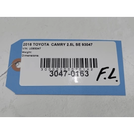 2018-2024 TOYOTA CAMRY AVALON FRONT DRIVER SIDE WHEEL SPEED ABS SENSOR OEM