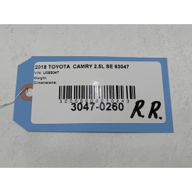 2018-2024 TOYOTA CAMRY REAR BUMPER PASSENGER SIDE TAILLIGHT LAMP BRACKET OEM