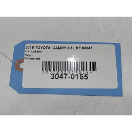 TOYOTA CAMRY STEERING COLUMN INTERMEDIATE LOWER SHAFT & COVER 2018-2024 OEM