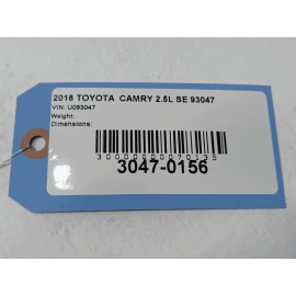 2018-2018 TOYOTA CAMRY XSE SE BODY FLOOR MAIN WIRE WIRING HARNESS CABLE OEM