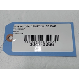 2018 - 2019 TOYOTA CAMRY COROLLA HOOD BONNET RELEASE OPEN OPENER HANDLE OEM