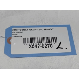 2018-2025 TOYOTA CAMRY REAR LEFT DRIVER SIDE TRUNK DECK LID HINGE *218*  OEM