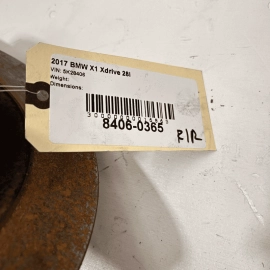 2016-2022 BMW X1 XDRIVE F48 REAR RIGHT OR LEFT SUSPENSION BRAKE DISC ROTOR 