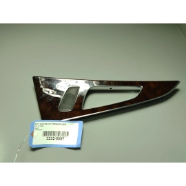 AUDI A6 S6 REAR LEFT DRIVER SIDE DOOR PANEL BLACK COVER TRIM BROWN 2012-2018 OEM