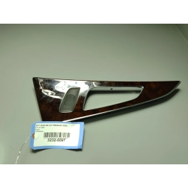 AUDI A6 S6 REAR LEFT DRIVER SIDE DOOR PANEL BLACK COVER TRIM BROWN 2012-2018 OEM