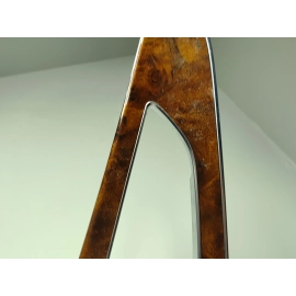 AUDI A6 S6 REAR LEFT DRIVER SIDE DOOR PANEL BLACK COVER TRIM BROWN 2012-2018 OEM