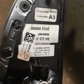 AUDI A6 S6 REAR LEFT DRIVER SIDE DOOR PANEL BLACK COVER TRIM BROWN 2012-2018 OEM