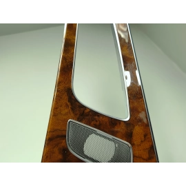 AUDI A6 S6 REAR LEFT DRIVER SIDE DOOR PANEL BLACK COVER TRIM BROWN 2012-2018 OEM