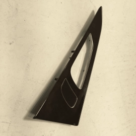 AUDI A6 S6 REAR LEFT DRIVER SIDE DOOR PANEL BLACK COVER TRIM BROWN 2012-2018 OEM