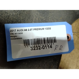 16-2018 AUDI A6 QUATTRO REAR RIGHT PASSENGER SIDE FENDER LINER SPLASH SHIELD OEM