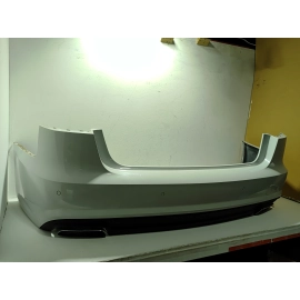2016-2018 Audi A6 Quattro Rear Bumper w/Park Sensor White *S9R* OEM