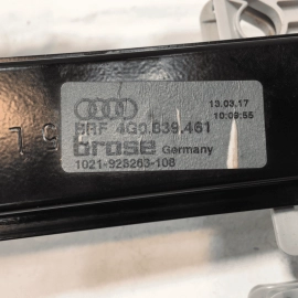 AUDI A6 S6 REAR LEFT DRIVER SIDE DOOR WINDOW REGULATOR 2012 - 2018 OEM