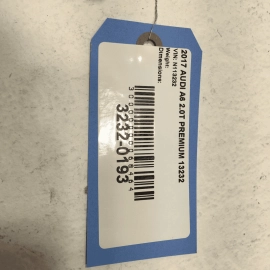 2012-2018 AUDI A6 REAR LEFT OR RIGHT SIDE DOOR PANEL WIRE WIRING HARNESS OEM