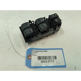 2020-2022 HONDA PILOT FRONT LEFT DRIVER SIDE DOOR WINDOW BELT MOLDING OEM