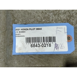 19-2022 HONDA PILOT FRONT LEFT DRIVER SIDE FENDER LINER SPLASH GUARD SHIELD OEM