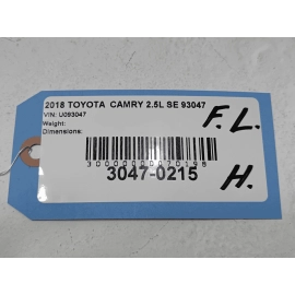 2018-2025 TOYOTA CAMRY FRONT LEFT DRIVER SIDE UPPER DOOR HINGE OEM BLACK * 218 *