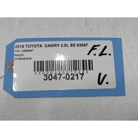 TOYOTA CAMRY 2007-2025 FRONT LEFT DRIVER SIDE UPPER DOOR HINGE OEM BLACK * 218 *