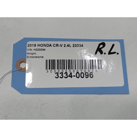 2017-2022 HONDA CR-V REAR DRIVER SIDE DOOR QUARTER WHEEL ARCH FLARE MOLDING OEM