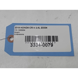2017-2019 HONDA CR-V 2.4L LX ENGINE AIR CLEANER INTAKE FILTER HOUSING BOX OEM
