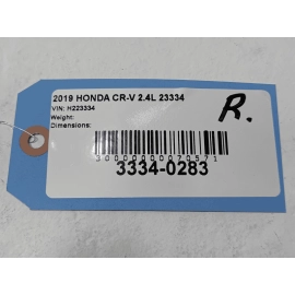 2017 - 2022 HONDA CR-V PASSENGER SIDE B PILLAR LOWER TRIM COVER PANEL OEM