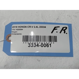 17-2022 HONDA CR-V FRONT RIGHT PASSENGER SIDE BUMPER BRACKET RETAINER SPACER OEM