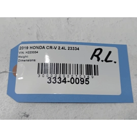 2019-2022 HONDA CR-V  REAR LEFT DRIVER SIDE DOOR WINDOW GLASS RUN CHANNEL OEM