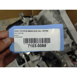 2019-2024 Toyota RAV4 2.5L AWD Automatic Transmission OEM