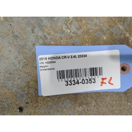 2017-2022 Honda CR-V Front Left Driver Side Fender Liner Splash Shield Guard OEM 2017-2022 Honda CR-V Front Left Driver Side Fender Liner Splash Shield Guard OEM