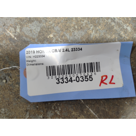 2017-19 Honda CR-V LX Rear Driver Side Wheelhouse Liner Splash Shield Guard OEM