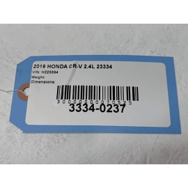 2019 HONDA CR-V 2.4L FWD LOWER BODY FLOOR WIRE WIRING HARNESS CABLE OEM