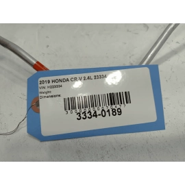 2017-2019 HONDA CR-V LX AC AIR CONDITIONING HEAT EXCHANGER HOSE TUBE PIPE OEM 2017-2019 HONDA CR-V LX AC AIR CONDITIONING HEAT EXCHANGER HOSE TUBE PIPE OEM