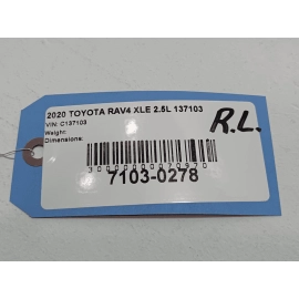 2019-2024 Toyota RAV4 Rear Left Driver Side Seat Belt Seatbelt Inner Buckle OEM