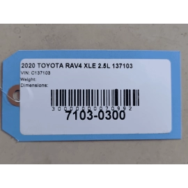 2019-2024 Toyota RAV4 Front Floor Carpet Assembly OEM 2019-2024 Toyota RAV4 Front Floor Carpet Assembly OEM