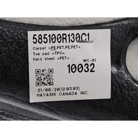 2019-2024 Toyota RAV4 Front Floor Carpet Assembly OEM 2019-2024 Toyota RAV4 Front Floor Carpet Assembly OEM