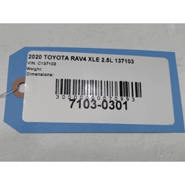 2019-2024 Toyota RAV4 Rear Roof Center Spoiler White *040* OEM
