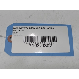 2019-2024 Toyota RAV4 XLE Sunroof Assembly OEM