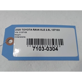 2019-2025 Toyota RAV4 Rear Trunk Cargo Tray Rubber Mat OEM 2019-2025 Toyota RAV4 Rear Trunk Cargo Tray Rubber Mat OEM