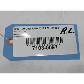 2019-2024 TOYOTA RAV4 REAR LEFT DRIVER SIDE DOOR TRIM PANEL COVER OEM