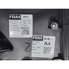 2019-2024 TOYOTA RAV4 REAR LEFT DRIVER SIDE DOOR TRIM PANEL COVER OEM