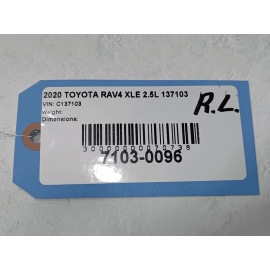 2019-2024 TOYOTA RAV4 REAR LEFT SIDE DOOR WINDOW CORNER VENT FIXED GLASS OEM