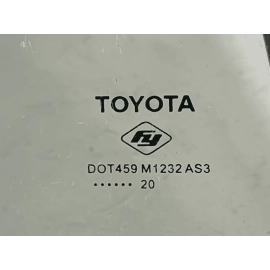2019-2024 TOYOTA RAV4 REAR LEFT SIDE DOOR WINDOW CORNER VENT FIXED GLASS OEM