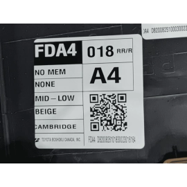 2019-2024 TOYOTA RAV4 REAR RIGHT PASSENGER SIDE DOOR TRIM PANEL COVER OEM 2019-2024 TOYOTA RAV4 REAR RIGHT PASSENGER SIDE DOOR TRIM PANEL COVER OEM