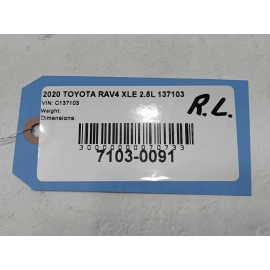 2019-2024 TOYOTA RAV4 REAR LEFT DRIVER SIDE DOOR LOWER MOLDING COVER OEM 2019-2024 TOYOTA RAV4 REAR LEFT DRIVER SIDE DOOR LOWER MOLDING COVER OEM